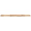 Floating Shelf 120 X 30 X 4 Cm Solid Acacia Wood Untreated