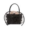 Autumn 2025 Trendy Sequined Women's Versatile Handheld/Chain Crossbody Bucket Bag