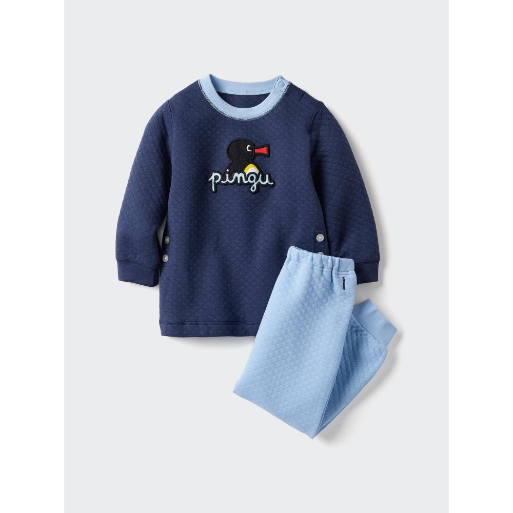 Uniqlo Bt ClAy AnimAtion Quilting PAjAmAs  Long Sleeve  A
