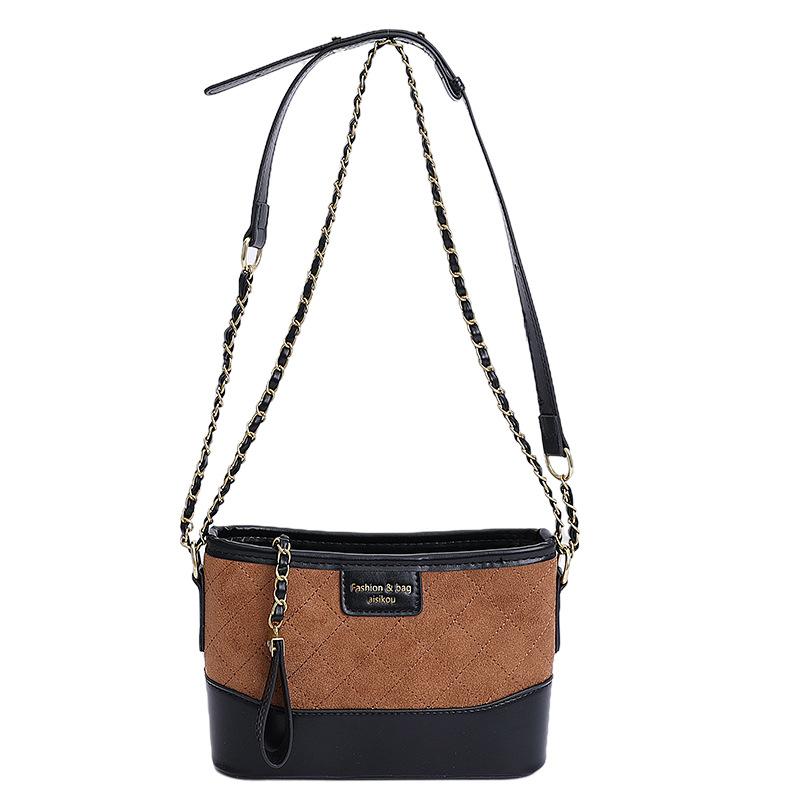 Fashion diamond chain small bag women's 2025 autumn and winter fashion new versatile stray bag commuter shoulder messenger bag
