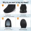 Leichte, atmungsaktive Slip-On-Schuhe aus Mesh für Männer, für mittleres und älteres Alter, modisch und lässig.