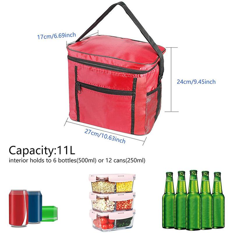 Buy Portable Insulated Bag Cooler Bag Folding Picnic Ice 2021 Outdoor
