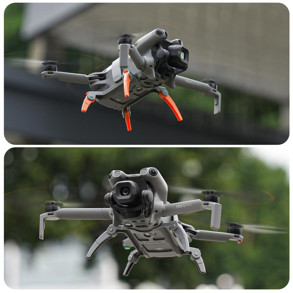 Height-Increasing Landing Gear Protective Accessories For DJI Mini 5 Pro Free Quick Installation Snap-On Design
