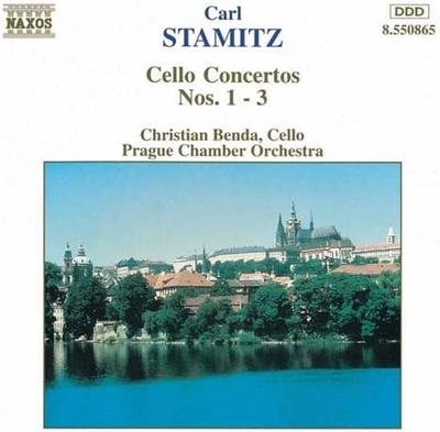 CD BENDER; STAMITZ - Stamitz: Cello Concertos Nos. 1, 2, 8550865 Japan ObiClassical Used