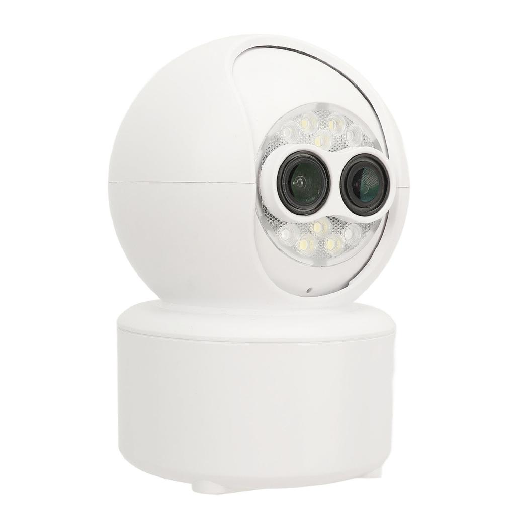 1080P HD Dual Lens Security Camera Wireless WiFi Security Camera Automatic Black White Night Vision Motion Detection 2