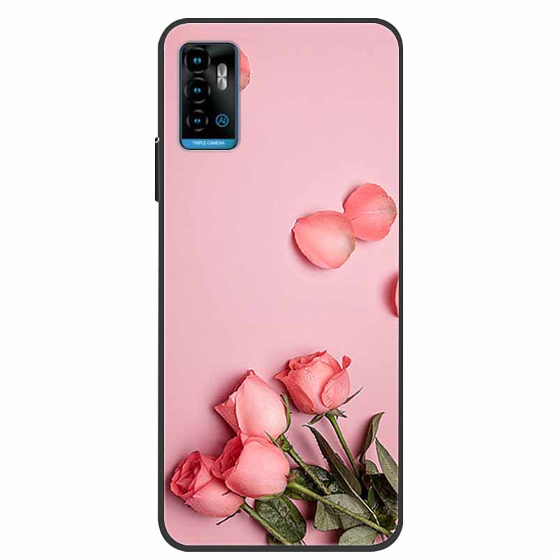 For ZTE Blade A71 Case Shockproof Soft silicone TPU Back Cover For ZTE BladeA71 Phone Cases for ZTE Blade A 71 2021 Cute Cartoon