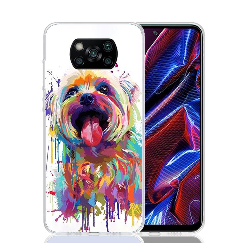 

Yorkshire Terrier Dog Puppy Case Phone Cover for Xiaomi Redmi Note 10 9 9S 8 8T 7 5 Pro Mi 12T 11T 10T 9T 12 11 Lite A3 A2 Trend Xiaomi Mi Note 10