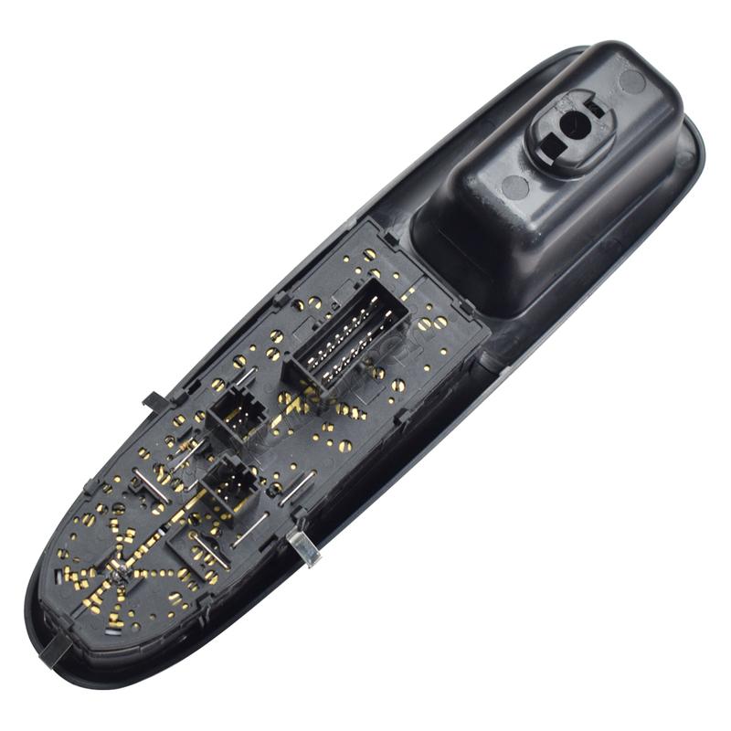 High Quality Power Window Master Switch Glass Lifter Contrl Button Orange Lamp For Peugeot 406 1995 1996-2007 6552.YX 6552YX