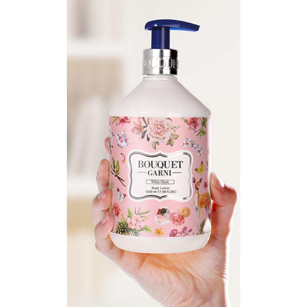 Bouquet Garni Body Lotion White Musk, 520ml, 2 Units