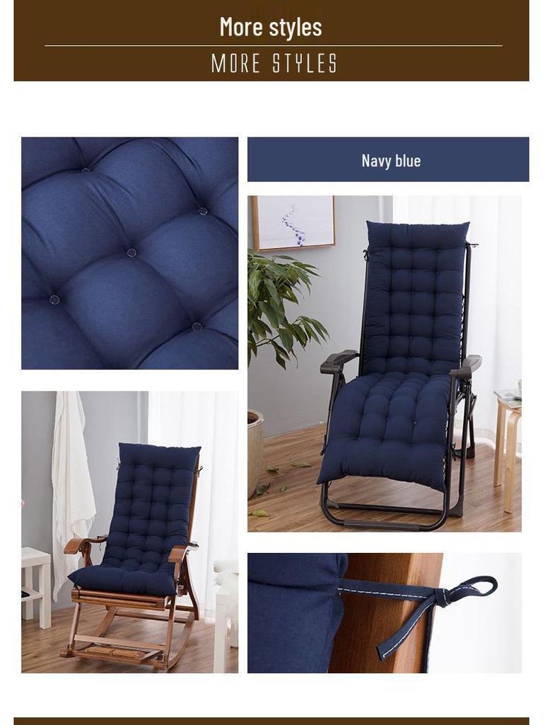 Thickened Cushion for Rocking, Rattan, or Sun Chairs