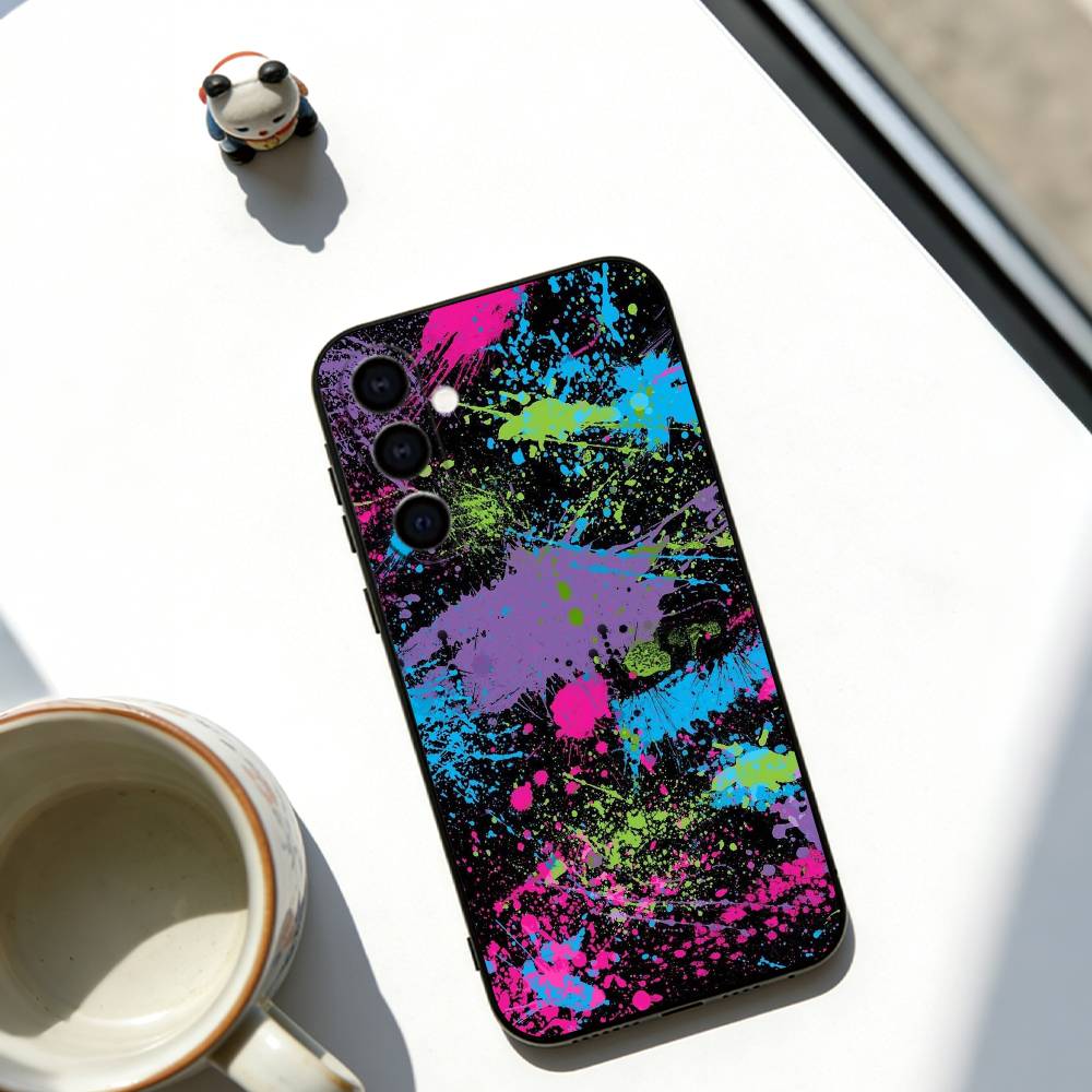 

Graffiti Art Phone Case For Samsung Galaxy A73,A72,A71,A70,A53,A52,A51,Soft Silicone Black Cover Samsung a53 5g