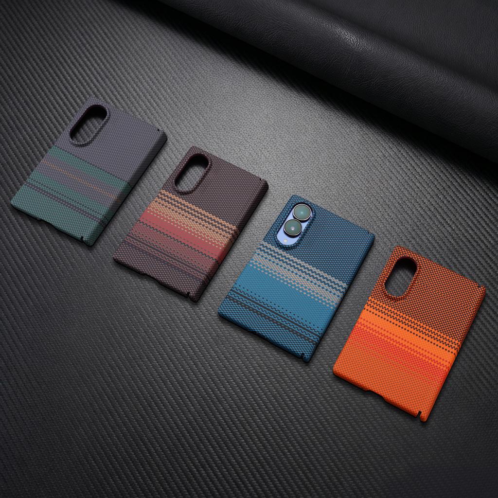 Luxury Business Magnetic Carbon Fiber Pattern Case for Samsung Z Fold 8 Wide Screen Protector Shockproof for Magsafe Slim Cover