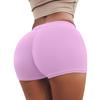 Sexy letní dámské jednobarevné motorkářské šortky Push Up Hot Kalhoty Slim Fit s vysokým pasem