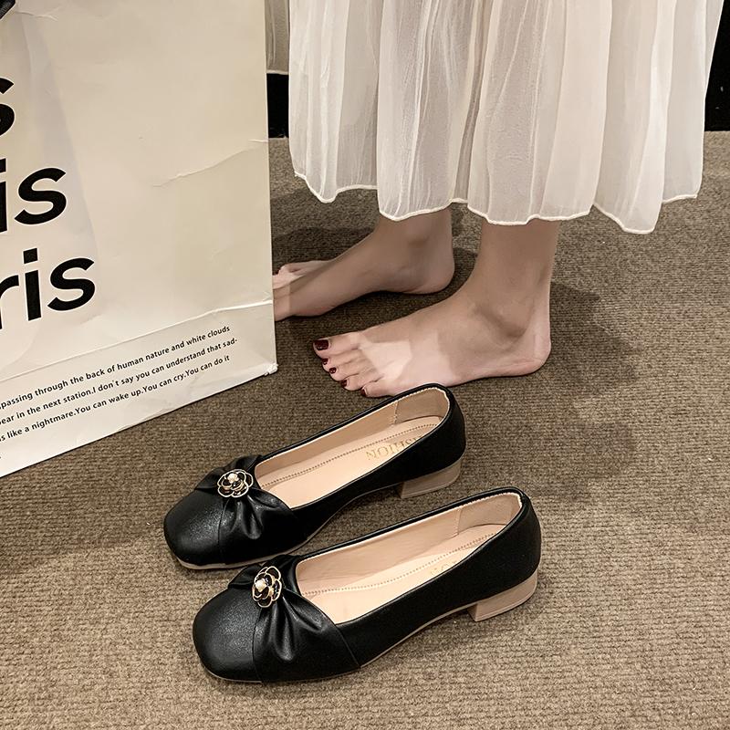 2024 New Hot Selling Women's Shoes Flat Elegant Women's Wedding Party Dress Temperament Outerwear Flat Shoes One-Step Zapatos