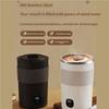 Portable Automatic Coffee Mixing Cup With Digital Screen And Food Grade Stainless Steel Interior For Fast Even Blending
