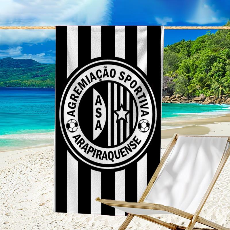 Asciugamano da Spiaggia Stampato Juven-tus Football Club, Microfibra Super Morbida, Regalo Perfetto Compleanno, per Piscina, Spiaggia, Viaggio, per famiglia e amici