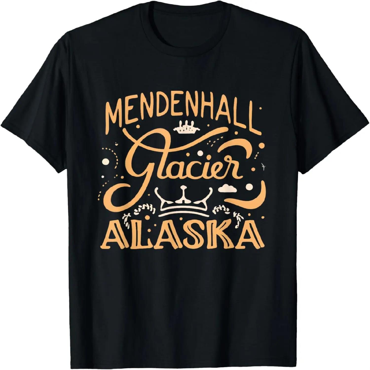 

Mendenhall Glacier Alaska T-Shirt XXXXXL різнокольоровий