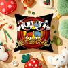 Classic Game CCuphead Cute Cushion Cover Plush Fabric Soft DoubleSided Printed Sofa Warm Winter Home Gift Pillow Cover