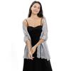 Woman Sequins Decor Embroidery Scarf for Summer Wedding Party Sunproof Supplies