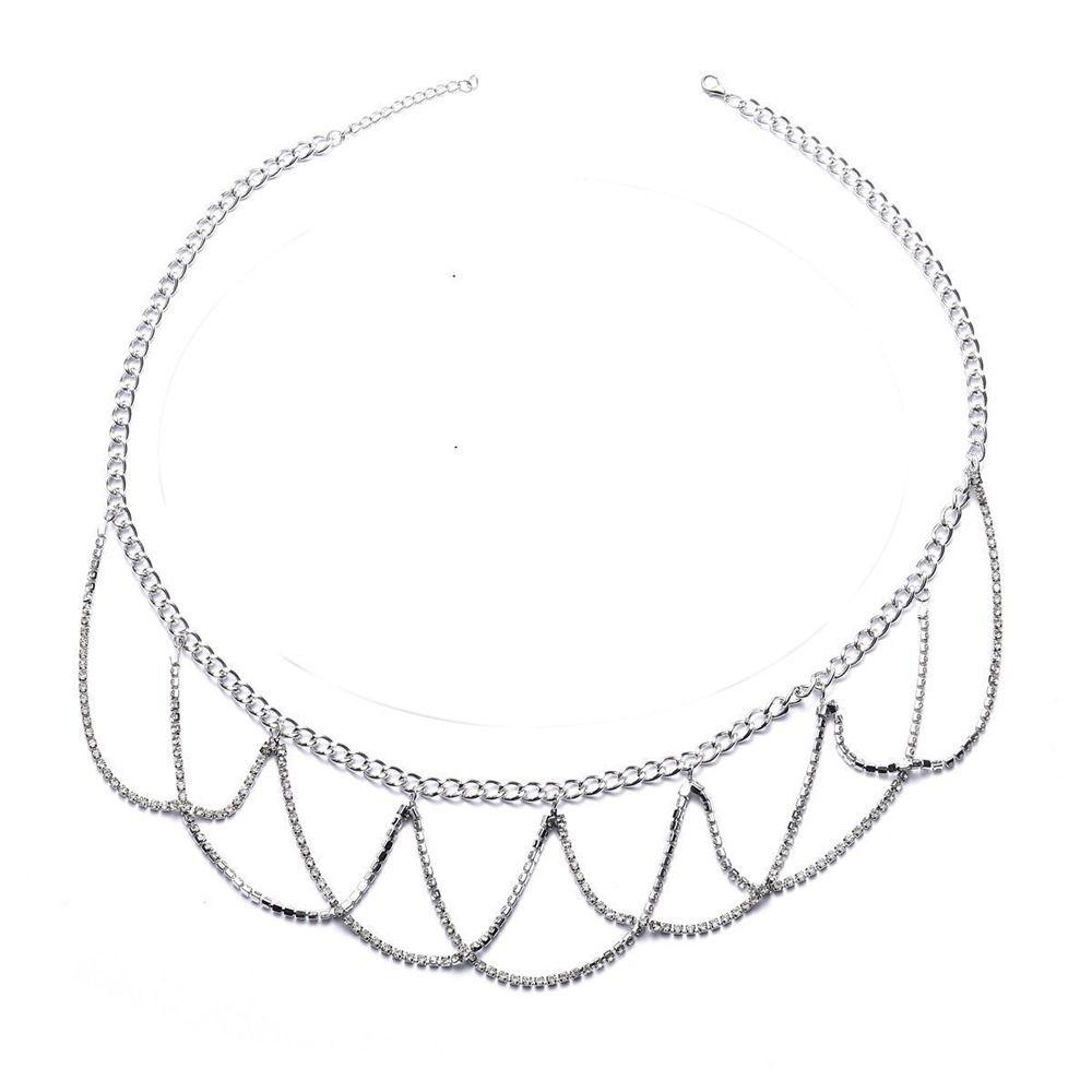 Dress Accessories Korean Body Chain Women Waist Chain Metal Waist Belts Waist Corset Chain Belts