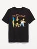 Sommer Die Simpsons Herren Simpson Klassisch Homer Bart Lisa Simpsons Verlierer Grafik T-Shirt Retro Atmungsaktiv Lässig Kurzarm T-Shirt