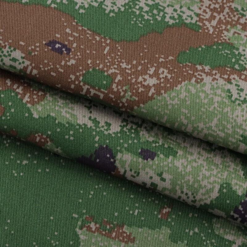 Huateng Jungle Camouflage Canvas Tablecloth