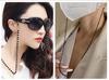 Fashion Eyeglasses Chain Pearl Beaded Trendy Women Outside Casual Sunglasses Accessory Necklace Gift Mask Hanging Rope