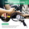 Car Tire Pressure Gauge 0-16Bar/0-230PSI Auto Tire Pressure Inflator Gauge High Precision Meter Detector For Car Motorcycle Bike