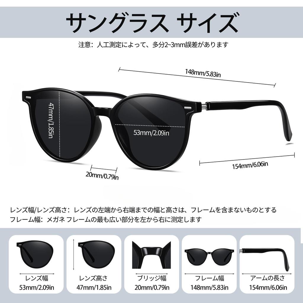 KANASTAL Polarisierte Sonnenbrille für Männer und Frauen, Starker UV-Schutz, Perfekt zum Angeln und Autofahren, Stilvoll und leicht (Schwarz)