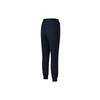FILA Athletics Solid Logo Casual Tapered Knit Sports Pants Women bottoms Dark-Blue A11W231624F-NV