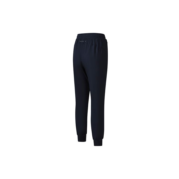FILA Athletics Solid Logo Casual Tapered Knit Sports Pants Women bottoms Dark-Blue A11W231624F-NV