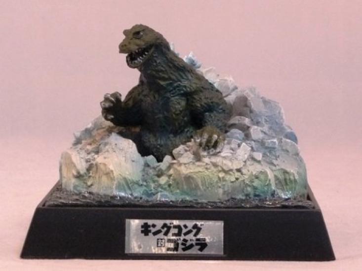 Candy Toy Godzilla Katalog Set mit 4 Typen King Kong Mothra Godzilla (Godzilla, vs. Godzilla, vs. Godzilla, vs. Destroyah)
