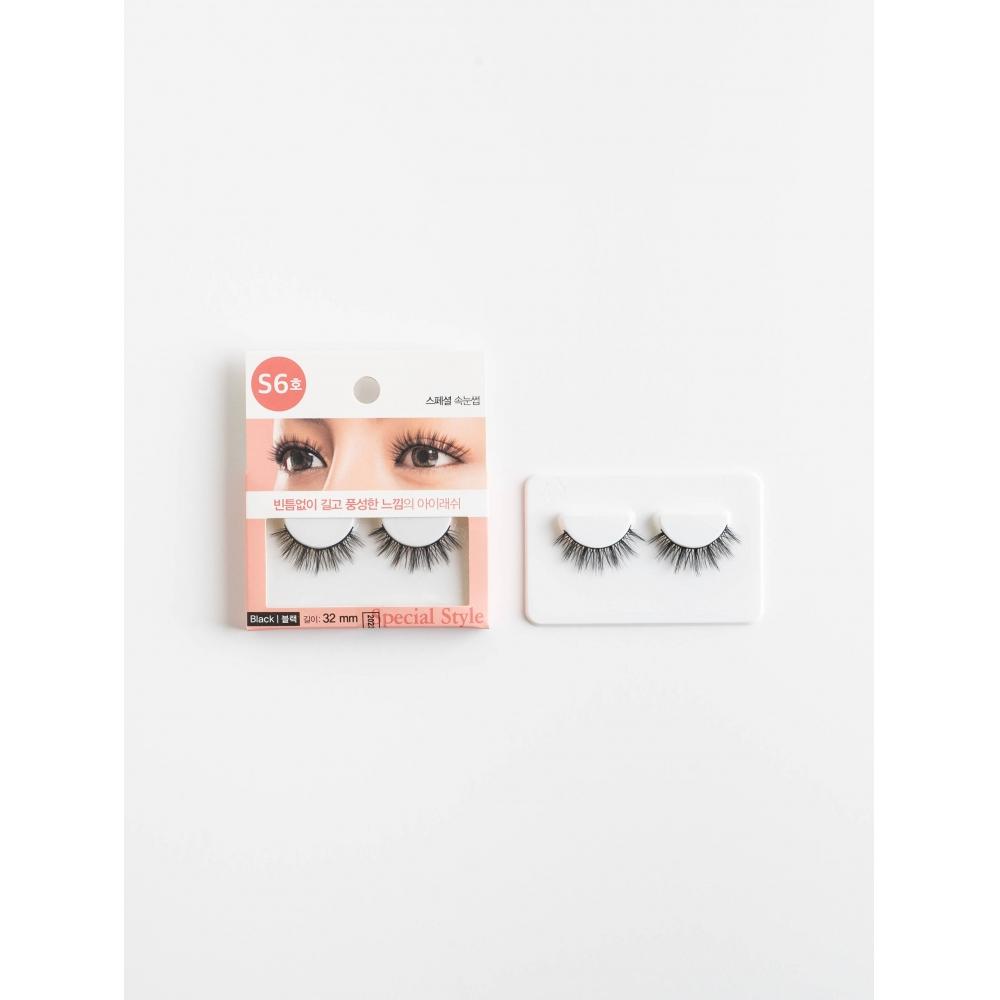Daiso Volumen-Wimpern S6
