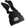 Trendy Brand Design Niche Personalized Rabbit Ears Wool Hat Women's Autumn and Winter Warm Ear Protection Hat Knitted Hat