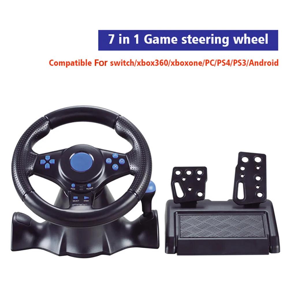 Racing Simulator Steering Wheel Vibration Controller Game Racing Steering Wheel for Nintendo Switch/xbox One/360/PS4/PS2/PS3/PC