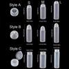 Detachable Plastic Seasoning Bottle Transparent BBQ Powder Jar Spice Bottle  For Barbecue