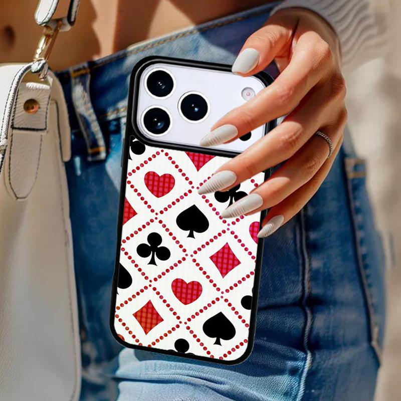 CASINO PLAYING CARD COLLECTION Phone Case For iPhone 17 Air 14 15 13 12 Max Cover For Apple 14 15 16 16e 11 Pro Max Plus Coque