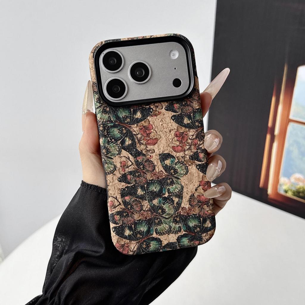 Retro Print Magnetic Phone Case for Apple 18 Pro Max - Invisible, Anti-Fall Protection for iPhone 17 Pro