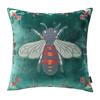 European Cushion Cover Animal Bee Embroidery Pillowcases Exquisite Cojines Decorativos Para Sofa Decorative Pillows Cushions