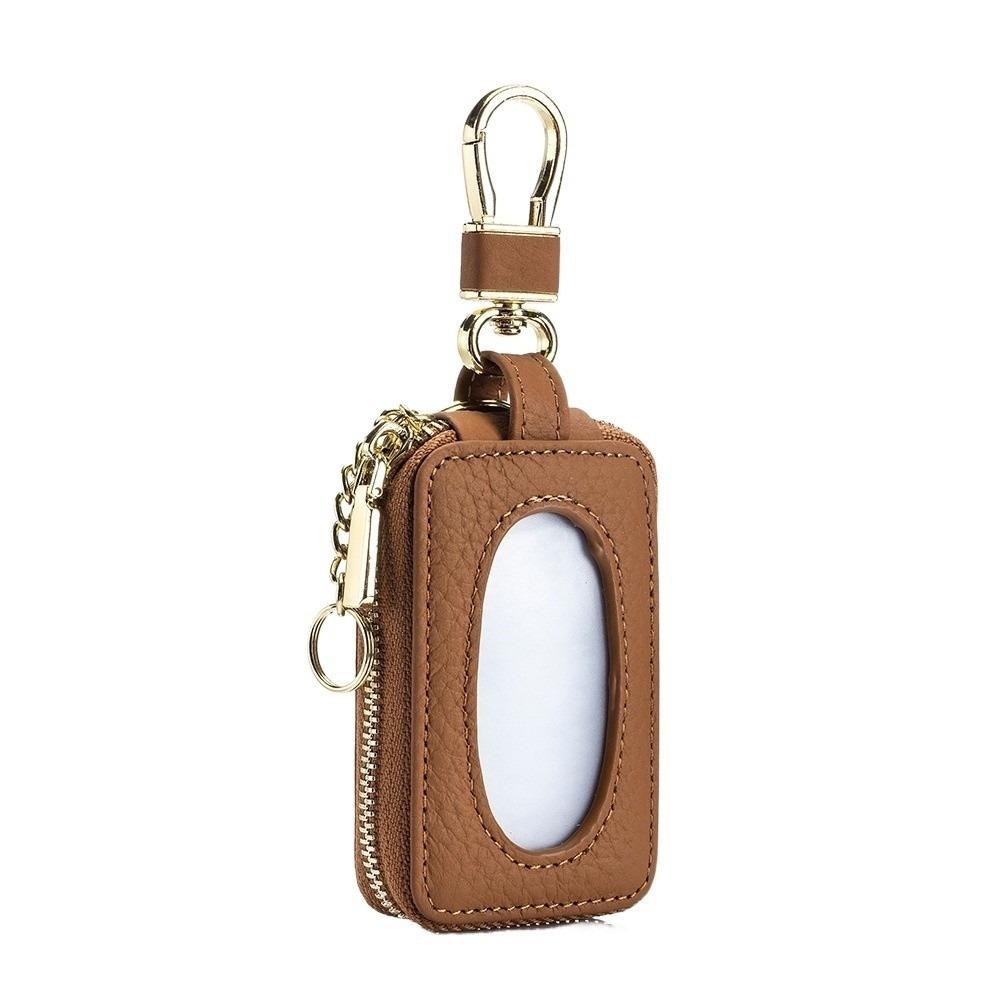 Universal Key Case Genuine Leather Leather Wallet Practical Keychain Holder  Men