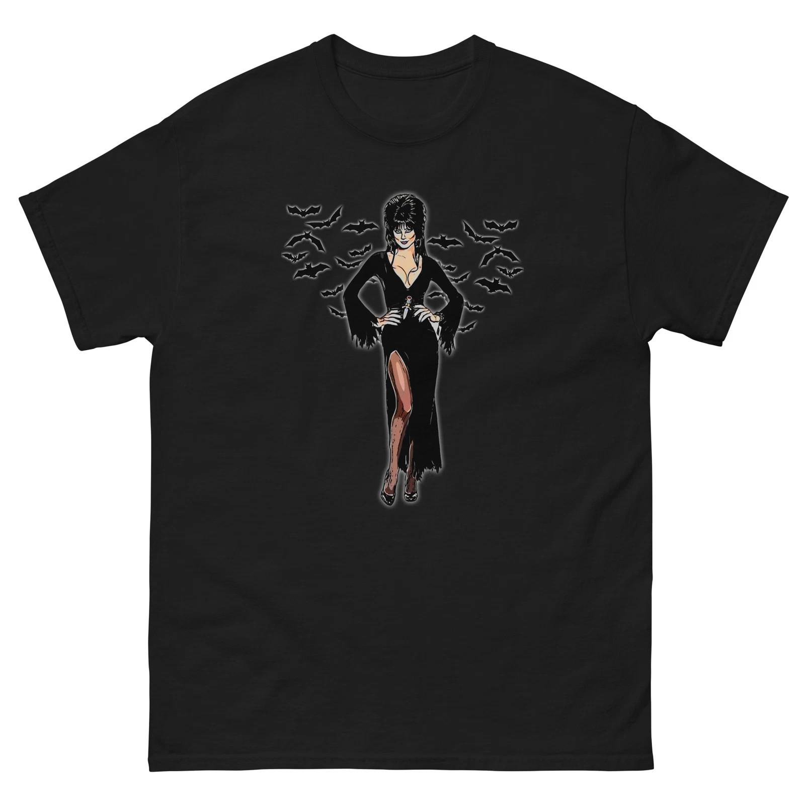 elvira classic tee mistress of the dark shirt 80s horror shirt S разноцветный