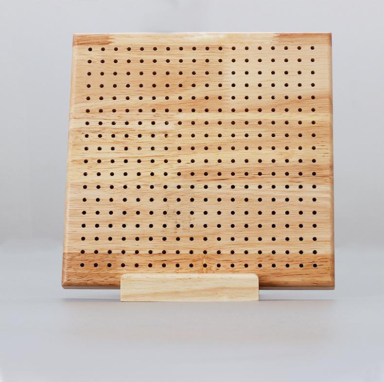 Creative Wooden Crochet & Knitting Blocking Board for DIY Projects