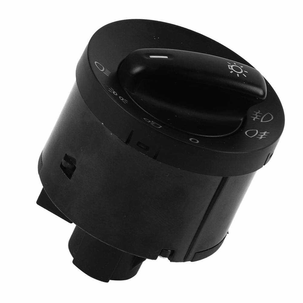 Headlight Lamp Switch 1K0941431N Chromium Black Fit for MK5 MK6 Models 2005 2013