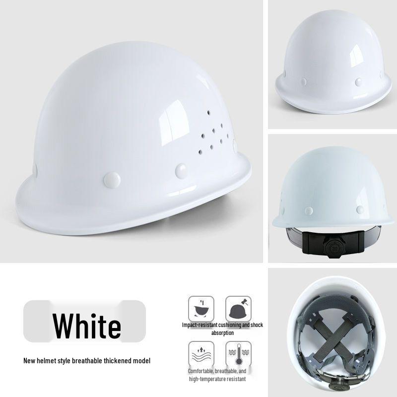 Shield Worker Safety Helmet with Sunshade, Breathable, and Thickened ABS Construction for Men
