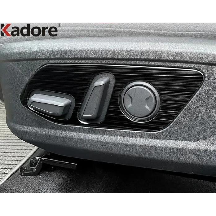 For Hyundai Tucson NX4    2024 Steel Car Seat Adjustment Switch Control Button Panel Cover Trim Interior Accessories