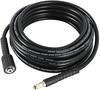 DERASL Garden High-Pressure Hose for Karcher K Series (K2, K3, K4, K5) - Automotive Clean Tool (Quick X Threaded, 10m)