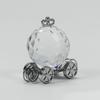 Mini Crystal Carriage Exquisite Table Ornaments Crystal Pumpkin Car  Office Home Decoration