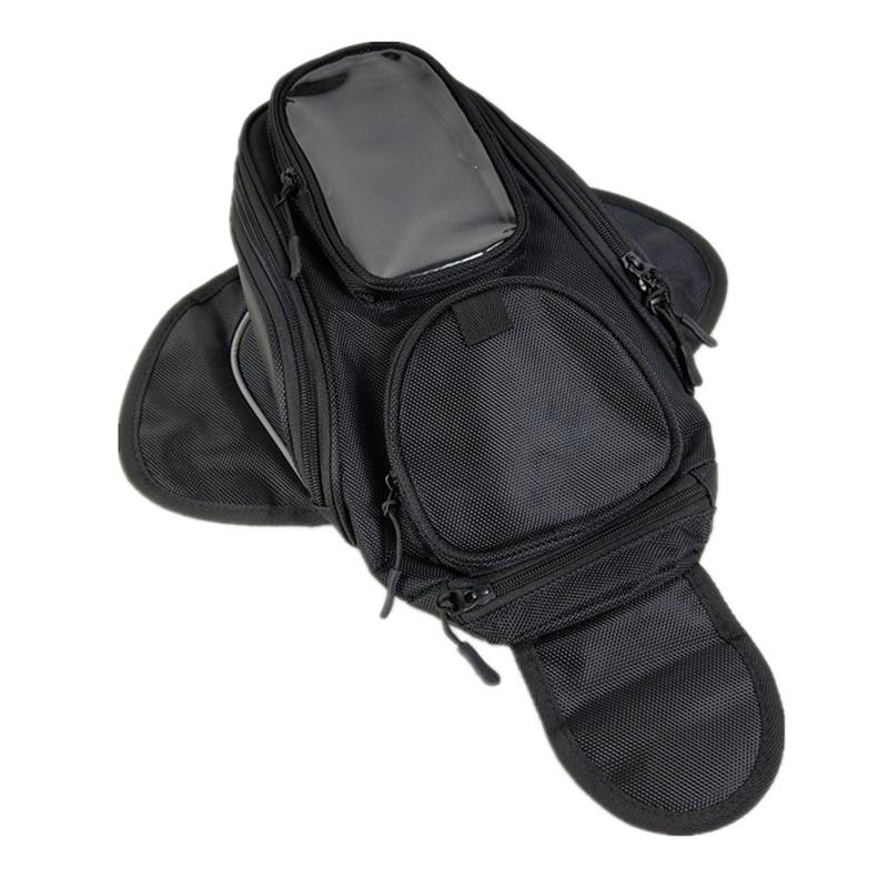 

Сумка на бак мотоцикла Универсальные магнитные сумки на бак для мотоциклов Прочный черный чехол на бак для круизера Спортбайк one size чёрный