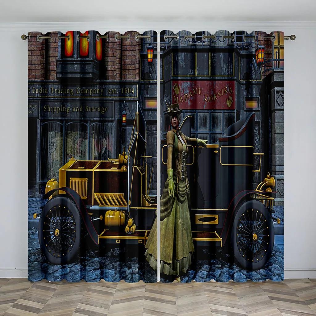 Různé styly série Dark Vzor vysoce zatemňovacích závěsů Ložnice a obývací pokoje Silná zatemňovací závěsa Vícebarevný závěs