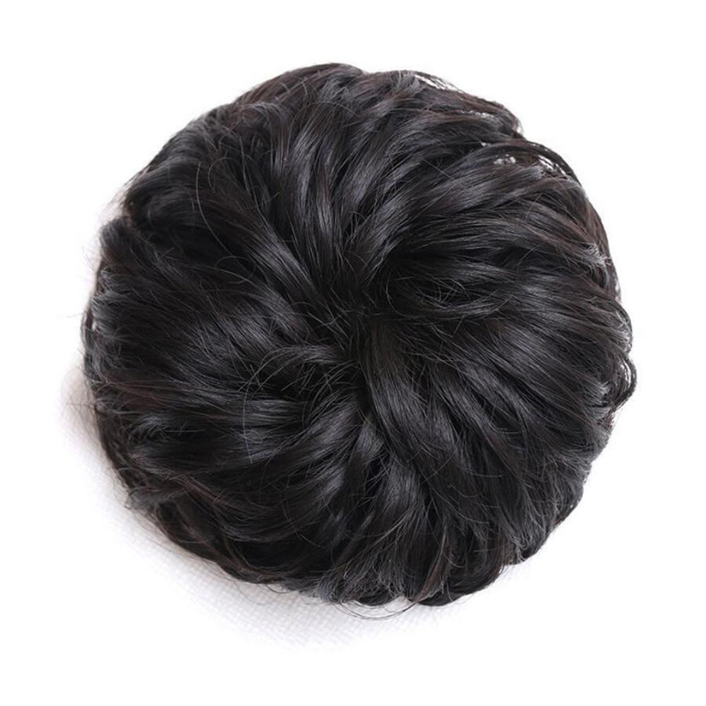 

Резинка для волос Кудрявый Шнурок Кудрявый Шиньон Небрежный Пучок-пончик Эластичная резинка Синтетические волосы